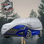 SilverShield Outdoor Car Cover for Hyundai i30 2017 - 2021 (PD Hatch/Fastback) L