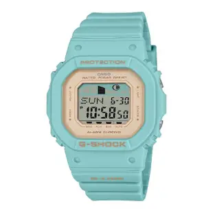【CASIO 卡西歐】G-SHOCK潮汐月相電子錶(GLX-S5600-3)