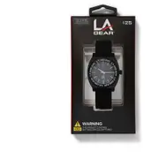 LA Gear Men's Analogue Watch - Black