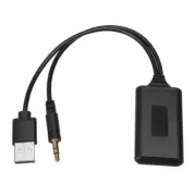 Car Wireless Bluetooth Bluetooth Radio Receiver USB 3.5mm Aux Audio Cord Adapter