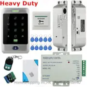 Waterproof RFID Card Password Door Access Control System+Drop Bolt Lock+Remote