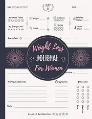 Weight Loss Journal For Women: Daily Food and Fitness Tracker for Weight Loss and Diet Plans | Exercise and Workout Planner | Daily Workout Program for Women