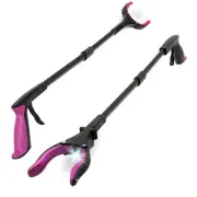 Grabber Reacher Tool-Long 32 Inch Aluminum Foldable Pick Up Stick-Strong Grip...