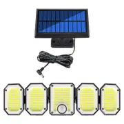 300LED Solar Motion Sensor Light Outdoor Garden Yard Wall Security Flood Lamp LED