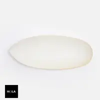 在飛比找momo購物網優惠-【HOLA】丸善陶瓷長盤12吋 葉子米
