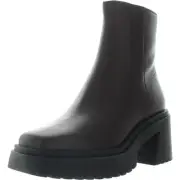 Steve Madden Womens Fella Brown Ankle Boots Shoes 8 Medium (B,M) BHFO 2693