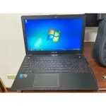 二手 ASUS G56JR 電競筆電 呼吸燈 HDMI  I7-4700HQ GTX-760M 換SSD 美光MX500