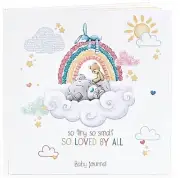 ~❤️~BABY RECORD BOOK TINY TATTY Teddy Bear MY 1st YEAR NEWBORN JOURNAL Boy/Girl