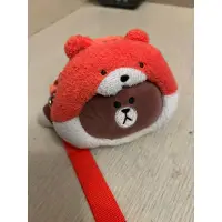 在飛比找蝦皮購物優惠-韓國首爾購入✨熊大松鼠可愛零錢包(LINE FRIENDS 