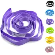 Stretching Strap Yoga Strap with Loops, Stretch Straps for Physical Purple