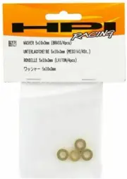 RC HPI Brass Washers (4) 86121
