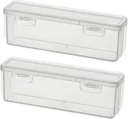 [CLISPEED] Sunglass Organizer Storage Box Portable Plastic Eyeglass Cases for Travel Display