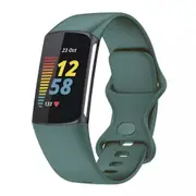 Olive Replacement Bands for Fitbit Charge 5 6 Band Tracker Fitness Strap Wristbands