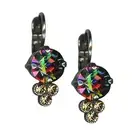 Mariana Earrings Glitzy Vitrail Medium & Lt Colorado Topaz Austrian Crystals ...