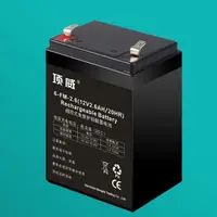 在飛比找蝦皮購物優惠-6v 電池 蓄電池 12v2.6v5ah拉桿小音響電瓶童車消