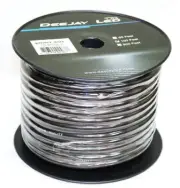 Deejayled TBH4100BLK 4 Gauge 100ft Power Wire