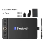 WH851 Wireless Graphics Tablet Bluetooth 5.0 Connection 16K Levels Pen Pressure