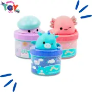 Premium Cloud Slime, 3-Pack, 9 Slime Add Ins, 8 oz. Fluffy Slimes, Slime for Kid