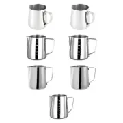 304Stainless Steel Frothing Pitcher Easy Cleaning for Effortlessly Coffee Art