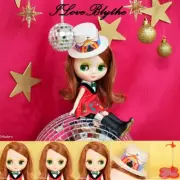 Hasbro CWC Takara 8" Middie Blythe doll Lena Elena