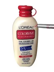 Vtg L’oreal Colorvive Color Highlighted Hair shampoo RARE 90s Prop NOS Loreal
