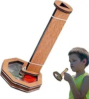 Wood Kaleidoscope Kit,Wooden Kaleidoscope Making Kit - Creative Crafting Supplies, Teens Entertainment Toys for Classroom, School