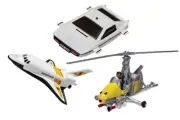 TY99283 Corgi 1/0 Model Air, Sea and Space 3-Piece Set
