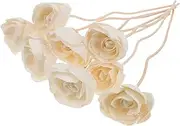NOLITOY 8pcs Aromatherapy Rattan Vines with Flower Portable Diffuser Sticks for Bedroom Aroma Diffuser Accessories Quick Absorption for Fragrance Enhancement