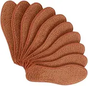 COLLBATH 5 Pairs Thickened Warm Insoles Imitation Alpaca Wool Shoe Inserts Absorbent Winter Shoe Pads for Breathable and Non Slip for Household and Outdoor Use