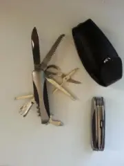 CAMPING FOLDING KNIFE MULTI TOOL POCKET KNIFE PEN KNIFE SCISSOR