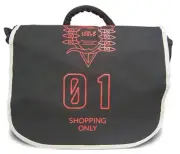 **License Bag** Evangelion EVA Unit 01 "Shopping Only" Messenger Backpack #11084