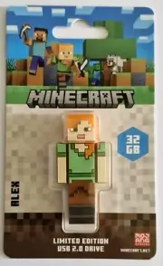 MINECRAFT LIMITED EDITION 32 GB USB DRIVE - ALEX - Christmas Present Gift