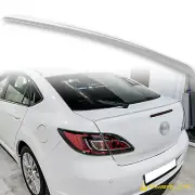 Fyralip Y22 Painted 38H Silver Trunk Lip Spoiler For Mazda 6 GH Hatchback 08-12 (for: Mazda)