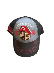 NWT Nintendo Super Mario 1985 Mama Mia! Youth 3D Pop Cap Adjustable Baseball Hat