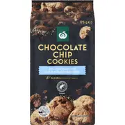 Woolworths Mini Chocolate Chip Cookies 175g