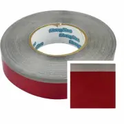 Boat Hull and Deck Tape Stripping Maroon Silver