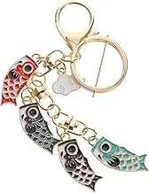 Cabilock Carp Windsock Flag Keychain for Premium Key Ring Pendant Bag Hanging Ornament Unique Party Favour for Boys and Design for Use