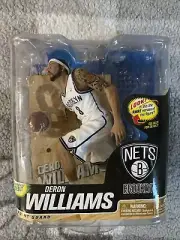 NBA Brooklyn Nets White McFarlane 2012 Series 22 Deron Williams Action Figure