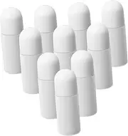 PENIKOKO 10Pcs Empty Roller Bottles for Perfume and Essential Oils Refillable Travel Containers with Tight Seal for Easy Organization and Accessibility