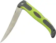 Smith’s 51259 Mr. Crappie 6” Folding Flex Fillet Knife – Green – Stainless Steel Locking Blade – Pocket Fillet Knife – Fishing Accessory – Fish Cleaning & Debonding – TPE Soft Grip Handle – Portable