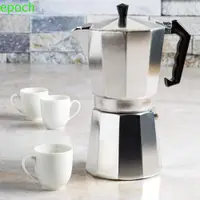 在飛比找蝦皮購物優惠-Epoch 濃縮咖啡水壺,帶不銹鋼過濾器鋁製咖啡機摩卡壺,滲