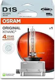 Osram Xenarc® Original, D1S, Xenon Headlight Lamps, 66140-1HB, 1 Lamp, White