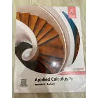 在飛比找蝦皮購物優惠-Applied Calculus 7e九成新！