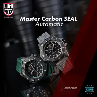 LUMINOX 雷明時Master Carbon SEAL Automatic 海豹部隊自動機械錶 - 競速綠/3877