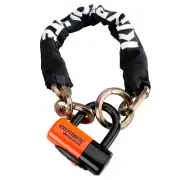 Kryptonite New York Cinch Ring Chain 1275 and Evolution Disc Lock Keyed 70cm