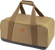 Camping Duffel Bag Camping Gear Cookware Tool Storage Bag Carry Case Khaki One Size