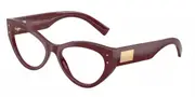 Dolce & Gabbana DG3403 3442 Women’s Glasses Burgundy Size 52 - Private Health Rebate - Blue Light Block Available