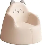 Kids Cozy Armchair with Cartoon Design for Home Nursery, cat, as described