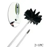 Tool Kit Brush head + 2 Rods Spare parts Flexible Nylon Chimney Sweeping