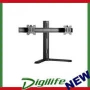 Brateck Dual Screen Classic Pro Gaming Monitor Stand Fit Most 17"- 27" Monitors,